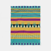 Aztech Tribal Fleece Deken (Voorkant)