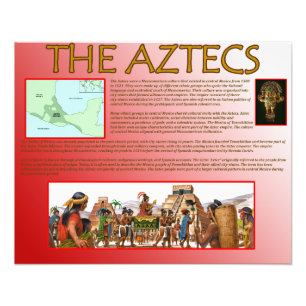 Aztecs Foto Afdruk