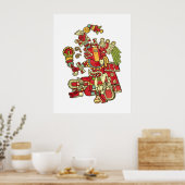 Aztecs Poster (Keuken)
