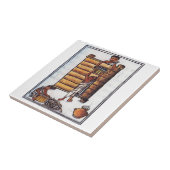 Aztecs Storing Maize Tegeltje (Zijkant)