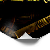 Azteek ontwerp patroon twee perfect poster (Hoek)