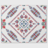 Azteeks etnisch patroon cadeaupapier (Vlak)