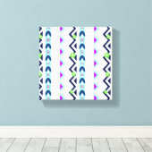 Azteeks Meisje Canvas Afdruk (Insitu (Houten vloer))