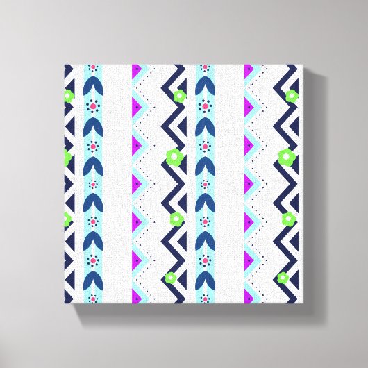 Azteeks Meisje Canvas Afdruk (Voorkant)