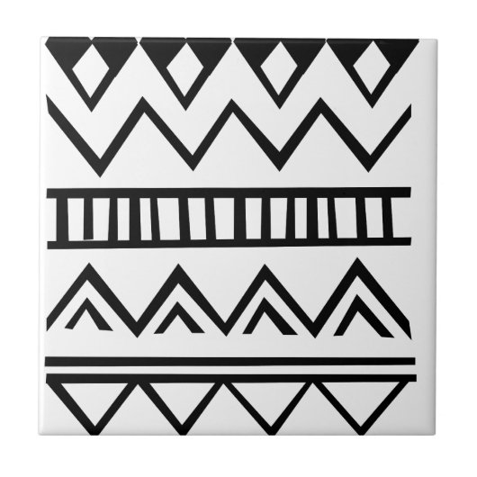 Azteeks patroon tegeltje (Voorkant)