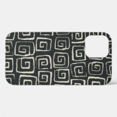 Azteekse achtergrond  retro patroon Case-Mate iPhone case (Achterkant (horizontaal))