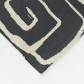 Azteekse achtergrond  retro patroon fleece deken (Hoek)