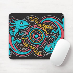 Azteekse Axolotl Xolotl Stam Patroon mythologie bo Muismat