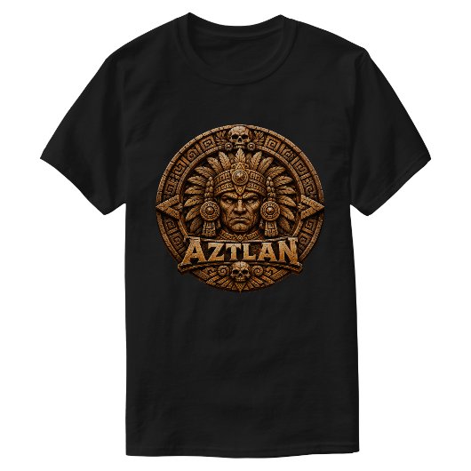 Azteekse Aztlan krijger T-shirt