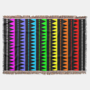 Azteekse bergen - Rainbow 02 Deken