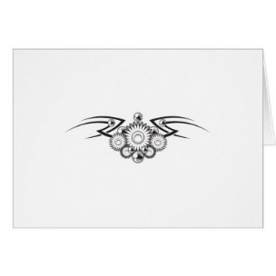 Azteekse Bloem Tatoeage Ontwerp