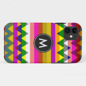 Azteekse Chevron Strepen Patroon #9 Case-Mate iPhone Case (Achterkant (horizontaal))