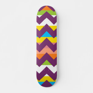 Azteekse Chevron Zigzag Streeppatroon 10 Skateboard