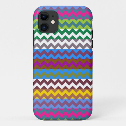 Azteekse Chevron Zigzag Streeppatroon 6 Case-Mate iPhone Case (Achterkant)