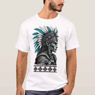 Azteekse cultuur Maya-inheemse bevolking T-shirt
