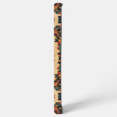 Azteekse geometrische kunst samsung galaxy hoesje (Linkerkant)