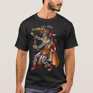 Azteekse God Mictlantecuhtli T-shirt
