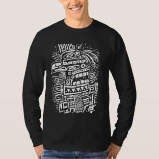 Azteekse god Oude mythologie Tezcatlipoca T-shirt