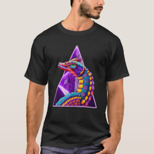Azteekse God Quetzalcoatl Koele Slang Draak Inca M T-shirt