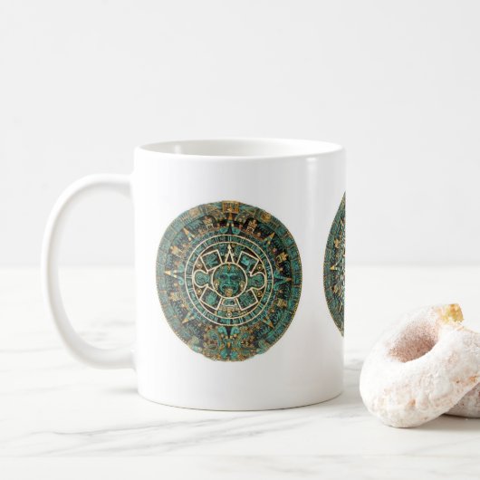 Azteekse Groene Mok (Met donut)