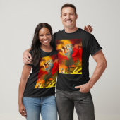 Azteekse Hond van de Dode Ontwerp T-shirt (Unisex)