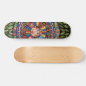 Azteekse Kalender 20" Skateboard (Horizontaal)