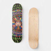 Azteekse Kalender 20" Skateboard (Voorkant)