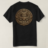 Azteekse kalender - achterkant hit  t-shirt (Design achterkant)