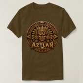 Azteekse kalender Aztlan T-shirt (Design voorkant)