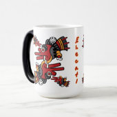 Azteekse kalender Dag 02 - Ehecatl Magische Mok (Voorkant links)