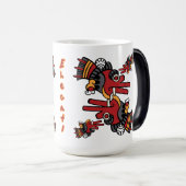 Azteekse kalender Dag 02 - Ehecatl Magische Mok (Voorkant rechts)
