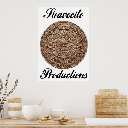 Azteekse kalender poster (Keuken)