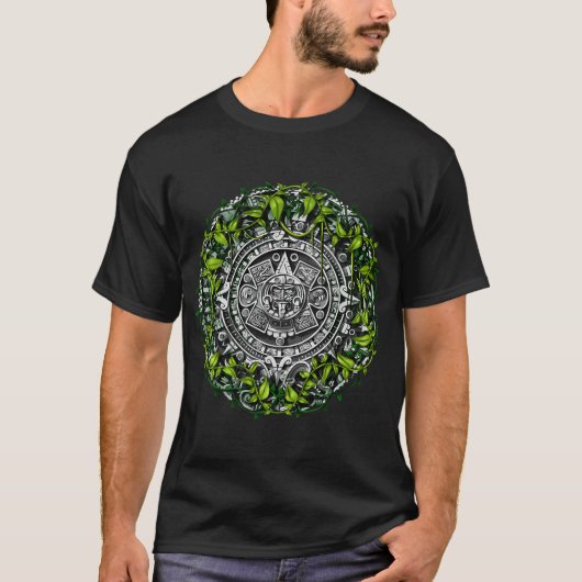 Azteekse kalender t-shirt (Voorkant)