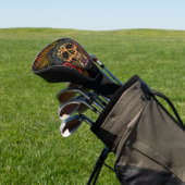Azteekse krijger golfheadcover (Insitu)