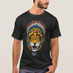 Azteekse krijger Jaguar T-shirt