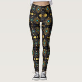 Azteekse kunst, levendig, een weerspiegeling van d leggings (Voorkant)