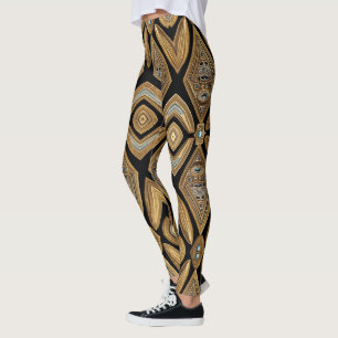 Azteekse kunst, levendig, een weerspiegeling van leggings