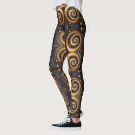 Azteekse kunst, levendig, weerspiegelt de cultuur leggings