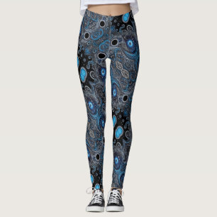 Azteekse kunst, levendig, weerspiegelt de cultuur leggings