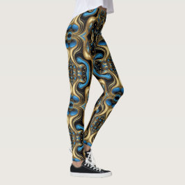 Azteekse kunst, levendig, weerspiegelt de cultuur leggings