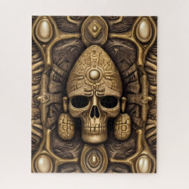 Azteekse kunst rijk en levendig legpuzzel