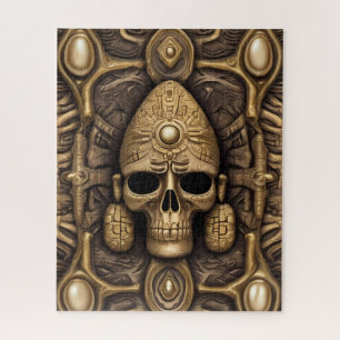 Azteekse kunst rijk en levendig legpuzzel