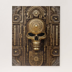 Azteekse kunst rijk en levendig legpuzzel