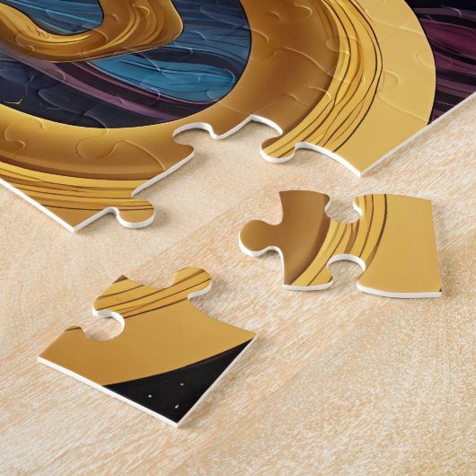 Azteekse kunst rijk en levendig legpuzzel (Zijkant)