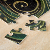 Azteekse kunst rijk en levendig legpuzzel (Zijkant)