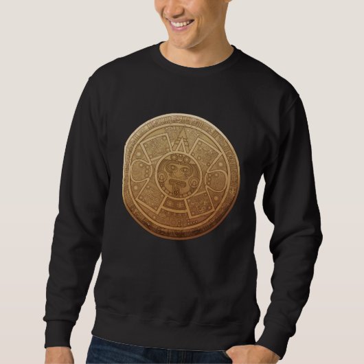 Azteekse Mayakalender Oude Mayabeschaving Trui (Voorkant)