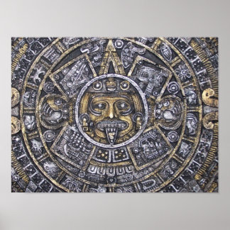 Azteekse / Mayakalender poster