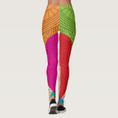 Azteekse mayan leggings (Achterkant)