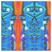 Azteekse mode stof (Close Up)