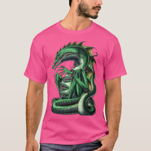 Azteekse mythologie creatuur Cipactli T-shirt